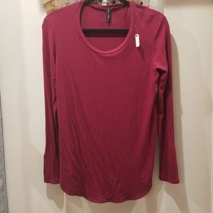 Burgundy longsleeve